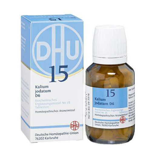 BIOCHEMIE DHU 15 Kalium jodatum D 6 Tabletten