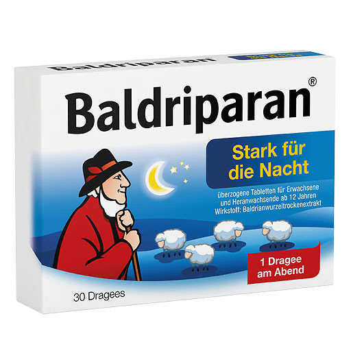 BALDRIPARAN Stark f&uuml;r die Nacht &uuml;berzogene Tab.