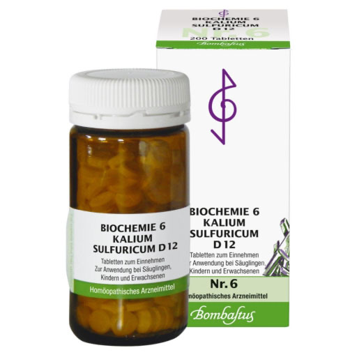BIOCHEMIE 6 Kalium sulfuricum D 12 Tabletten