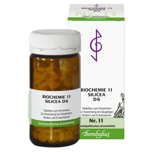 BIOCHEMIE 11 Silicea D 6 Tabletten