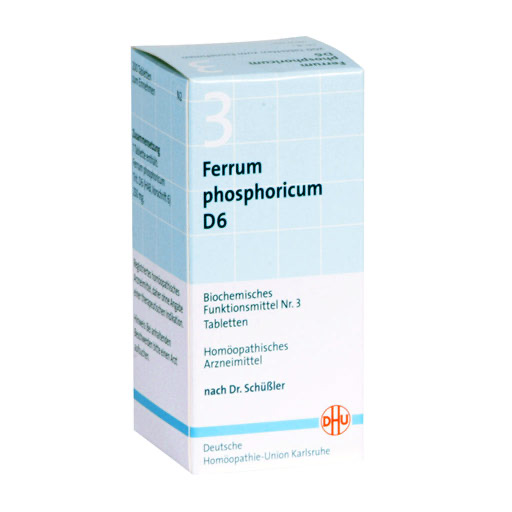 BIOCHEMIE DHU 3 Ferrum phosphoricum D 6 Tabletten