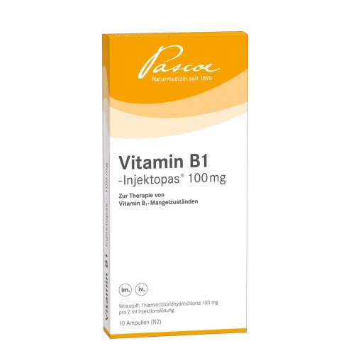 VITAMIN B1 INJEKTOPAS 100 mg Injektionsl&ouml;sung