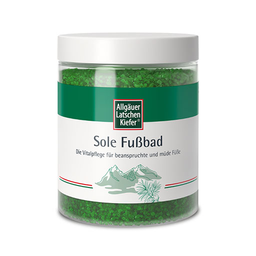 ALLG&Auml;UER LATSCHENK. Sole Fu&szlig;bad