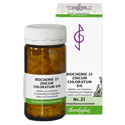 BIOCHEMIE 21 Zincum chloratum D 6 Tabletten