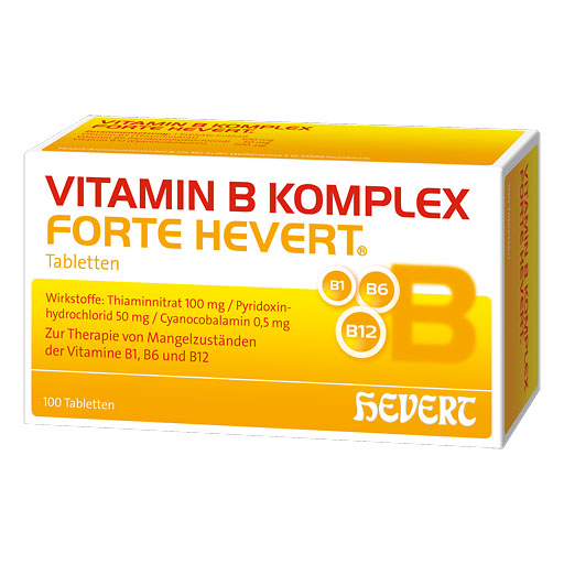 VITAMIN B KOMPLEX forte Hevert Tabletten