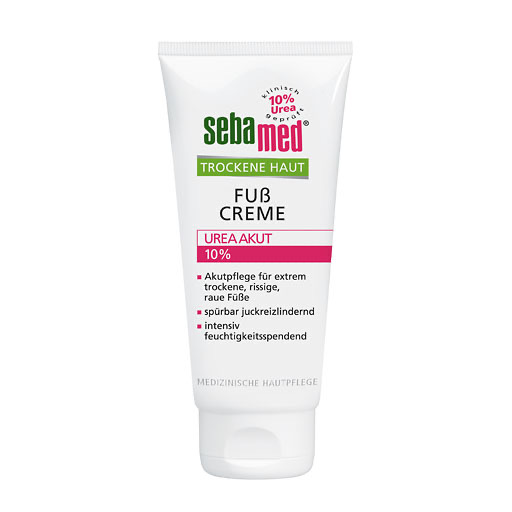 SEBAMED Trockene Haut 10% Urea akut Fu&szlig;creme