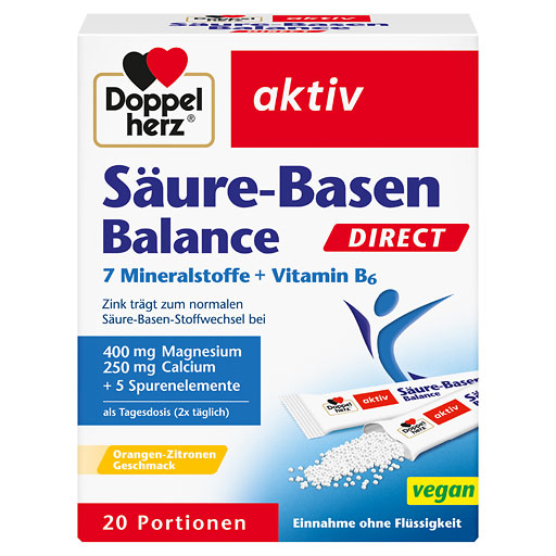 DOPPELHERZ S&auml;ure-Basen Balance DIRECT Pellets