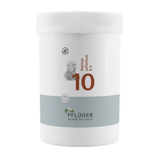 BIOCHEMIE Pfl&uuml;ger 10 Natrium sulfuricum D 6 Tabl.