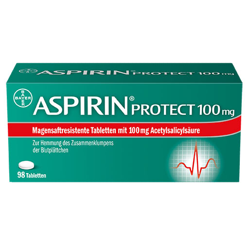 ASPIRIN Protect 100 mg magensaftres.Tabletten