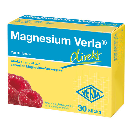 MAGNESIUM VERLA direkt Himbeere Granulat