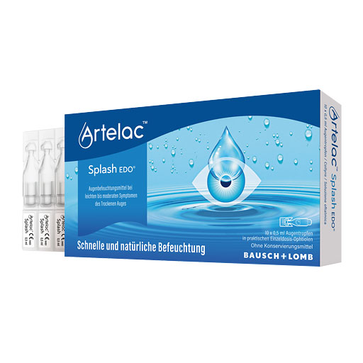 ARTELAC Splash EDO Augentropfen f&uuml;r trockene brennende Augen
