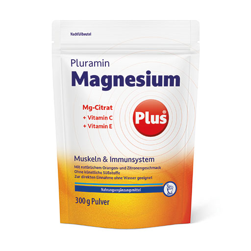 PLURAMIN Magnesium plus Pulver Nachf&uuml;llbtl.