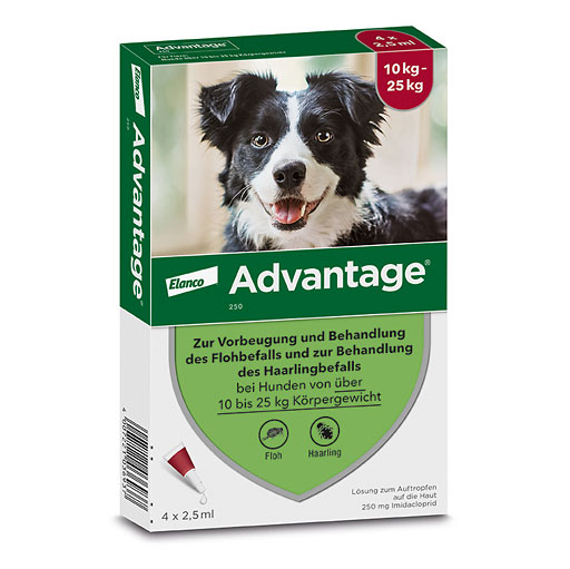 ADVANTAGE 250 L&ouml;sung f.Hunde 10-25 kg