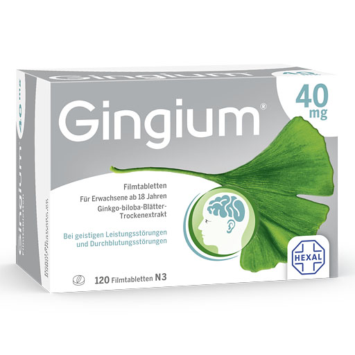 GINGIUM 40 mg Filmtabletten