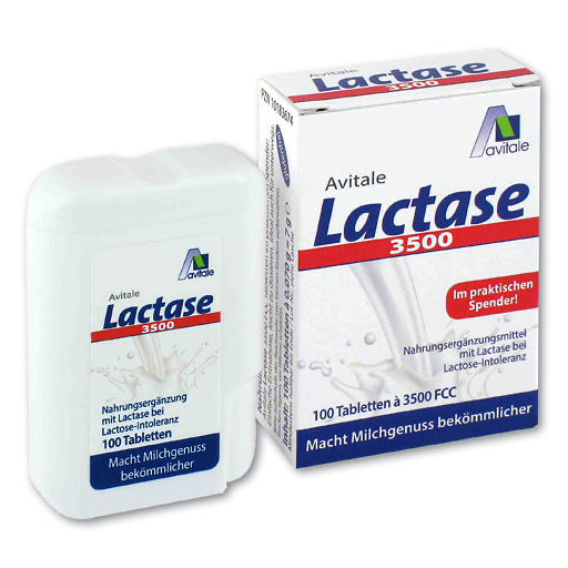 LACTASE 3.500 FCC Tabletten im Klickspender