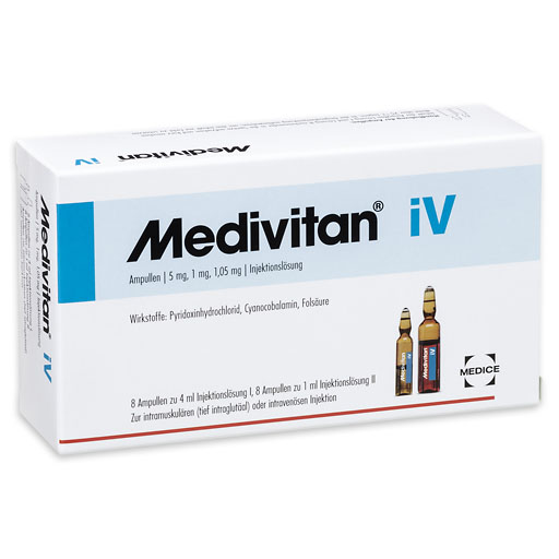 MEDIVITAN iV Injektionsl&ouml;sung in Amp.-Paare