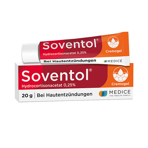 SOVENTOL Hydrocortisonacetat 0,25% Creme