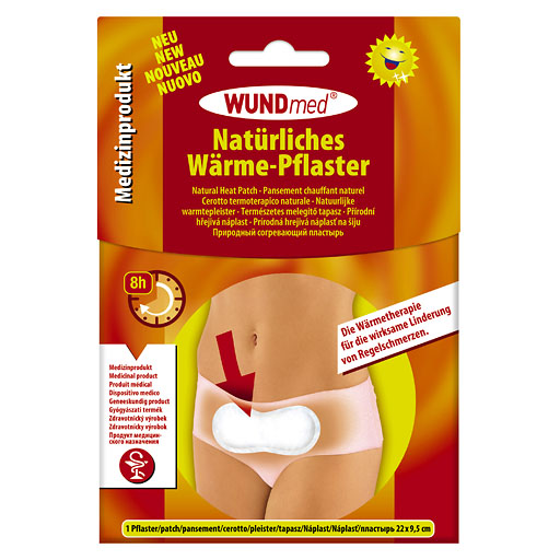 W&Auml;RMEPFLASTER 9,5x22 cm bei Regelschmerzen