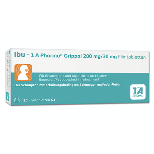 IBU-1A Pharma Grippal 200 mg/30 mg Filmtabletten