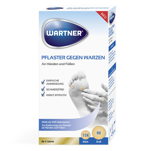 WARTNER Pflaster gegen Warzen