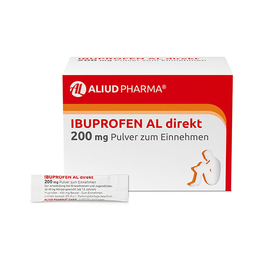 IBUPROFEN AL direkt 200 mg Pulver zum Einnehmen