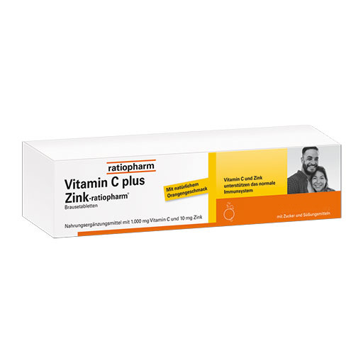 VITAMIN C PLUS Zink-ratiopharm Brausetabletten