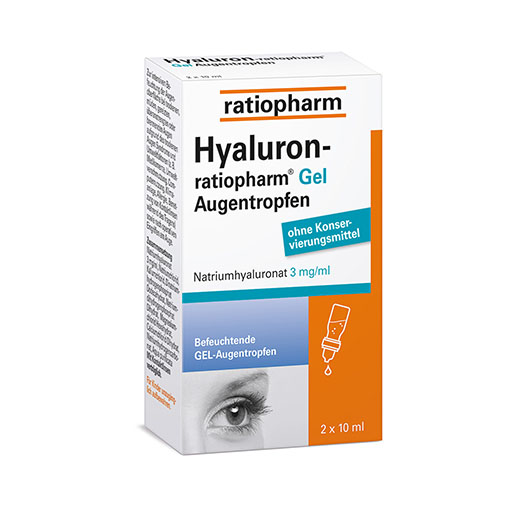 HYALURON-RATIOPHARM Gel Augentropfen