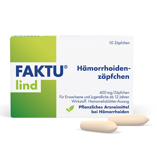 FAKTU lind H&auml;morrhoidenz&auml;pfchen