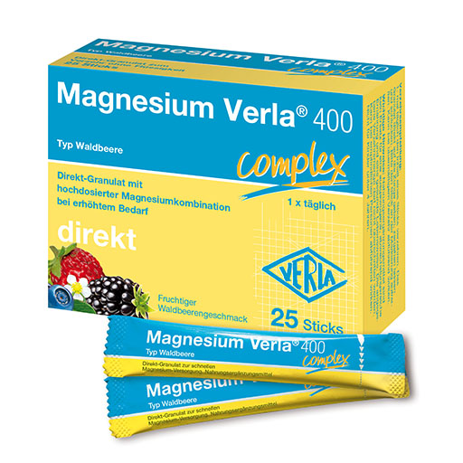 MAGNESIUM VERLA 400 Waldbeere Direkt-Granulat