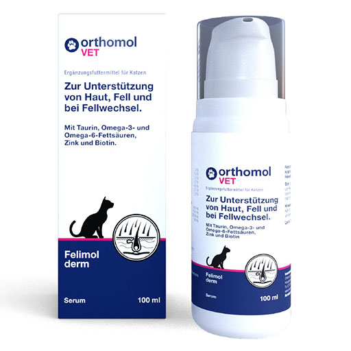 ORTHOMOL VET Felimol derm Serum f.Katzen
