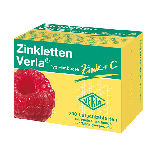 ZINKLETTEN Verla Himbeere Lutschtabletten