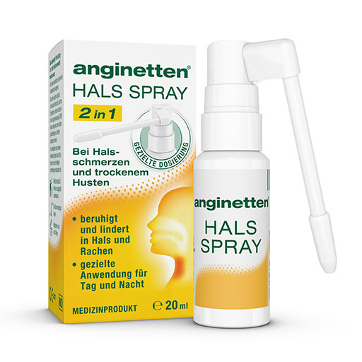 ANGINETTEN Halsspray 2in1 Erw.