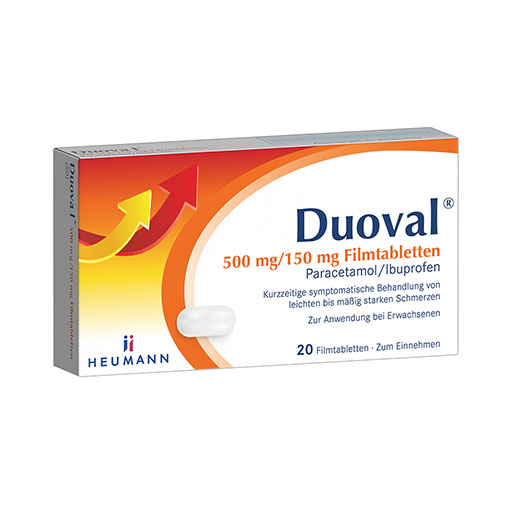 DUOVAL 500 mg/150 mg Filmtabletten