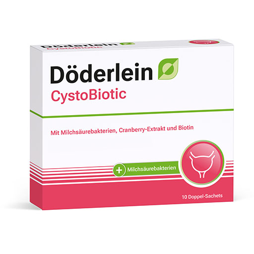 D&Ouml;DERLEIN CystoBiotic Milchs&auml;urebakt.+Cranber.Plv.