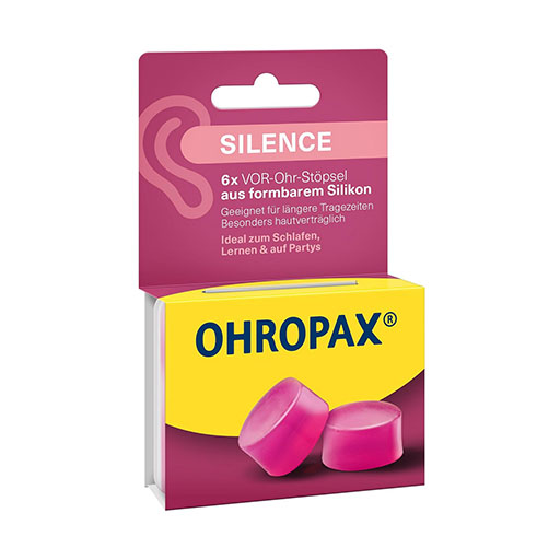 OHROPAX Silence Silikon Vor-Ohr St&ouml;psel