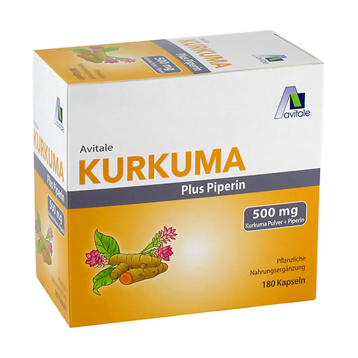 KURKUMA 500 mg+Piperin Kapseln