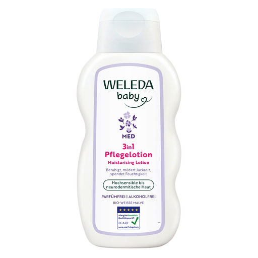 WELEDA 3in1 Pflegelotion wei&szlig;e Malve